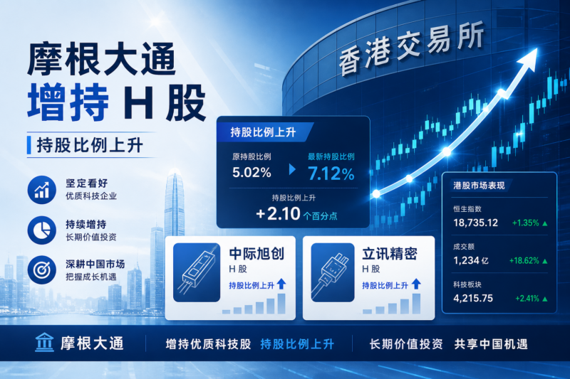 摩根大通增持中际旭创、立讯精密 H 股-指挥使社区 - 真实线索、热点议题与深度观察