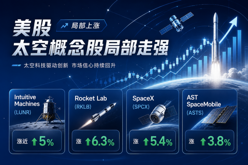 美股太空概念股局部走强-指挥使社区 - 真实线索、热点议题与深度观察