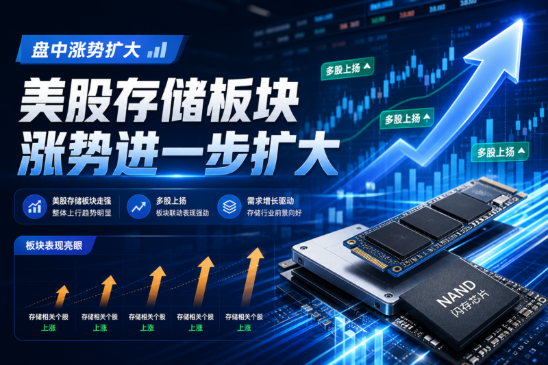 美股存储板块涨势进一步扩大-指挥使社区 - 真实线索、热点议题与深度观察