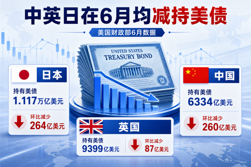 中英日在6月均减持美债-指挥使社区 - 真实线索、热点议题与深度观察