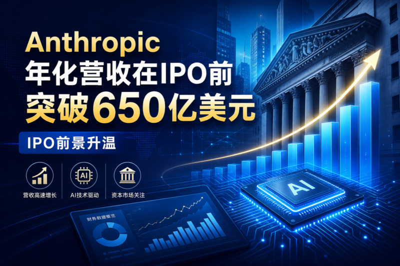 Anthropic年化营收在IPO前突破650亿美元-指挥使社区 - 真实线索、热点议题与深度观察