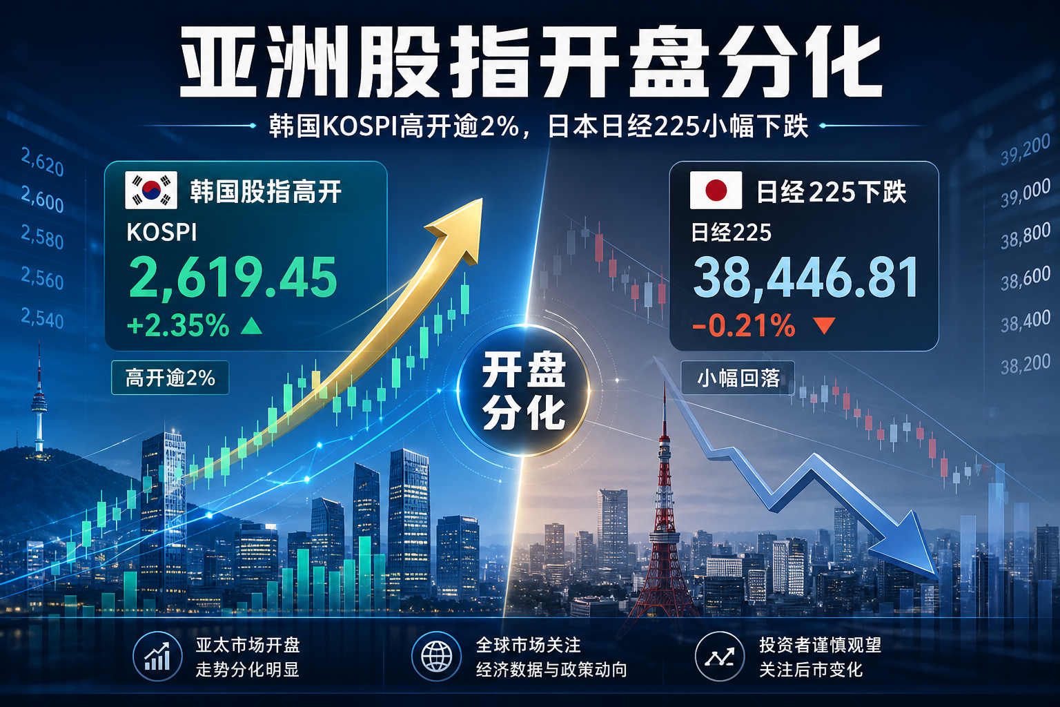 韩国股指高开逾2%