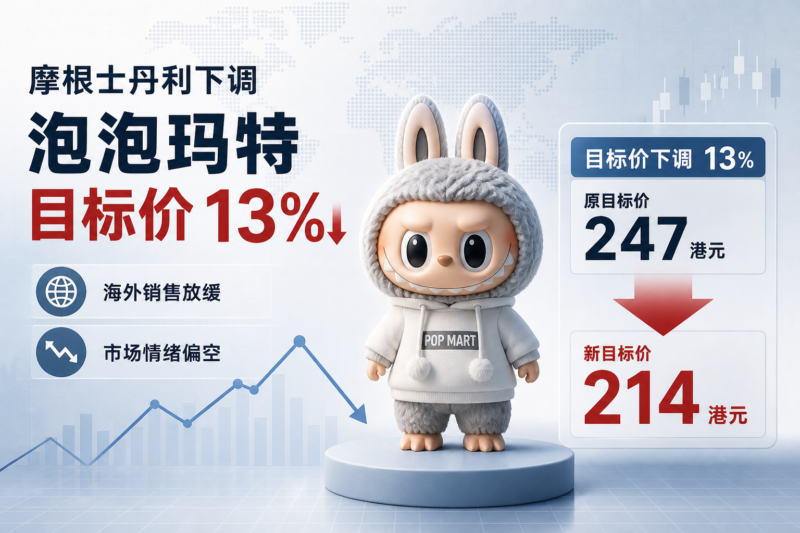 摩根士丹利将泡泡玛特目标价下调 13%-指挥使社区 - 真实线索、热点议题与深度观察