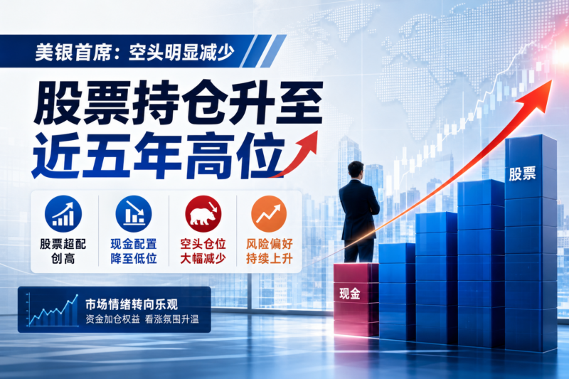 美银首席:市场空头已大幅减少,股票持仓升至近五年来高位-指挥使社区 - 真实线索、热点议题与深度观察