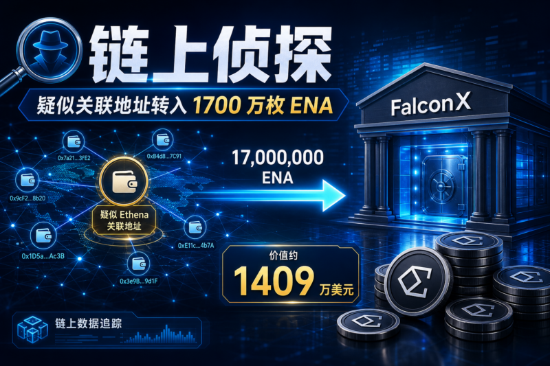 链上侦探|疑似 Ethena 关联地址向 FalconX 转入 1700 万枚 ENA-指挥使社区 - 真实线索、热点议题与深度观察