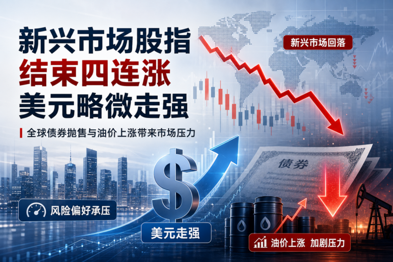 新兴市场股指结束四连涨,美元略微走强-指挥使社区 - 真实线索、热点议题与深度观察