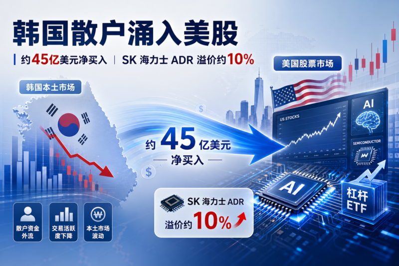 SK 海力士 ADR 出现约 10% 溢价,韩国散户 7 月约 45 亿美元涌入美股-指挥使社区 - 真实线索、热点议题与深度观察