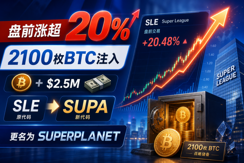 Super League 盘前涨超 20%,Metaplanet 拟注入 2100 枚 BTC-指挥使社区 - 真实线索、热点议题与深度观察