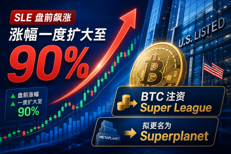 美股 SLE 盘前涨幅一度扩大至 90%-指挥使社区 - 真实线索、热点议题与深度观察