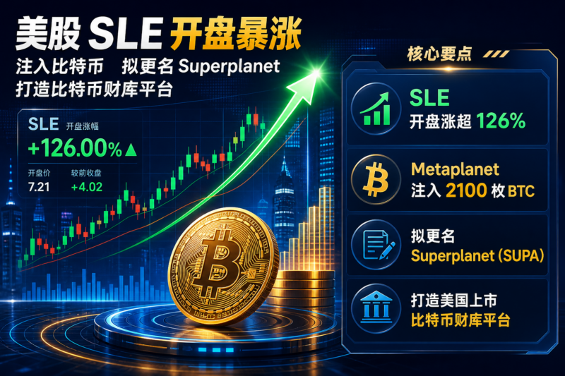 美股 SLE 开盘涨超 126%,市值升至 1160 万美元-指挥使社区 - 真实线索、热点议题与深度观察