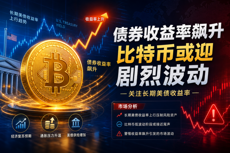 分析：债券收益率飙升或引发比特币剧烈波动-指挥使社区 - 真实线索、热点议题与深度观察