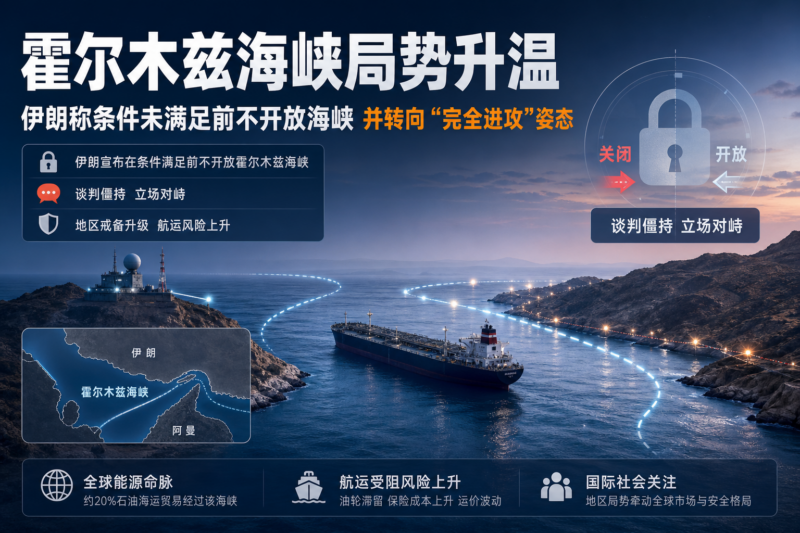 伊朗称条件满足前不会开放霍尔木兹海峡,并转向“完全进攻”姿态-指挥使社区 - 真实线索、热点议题与深度观察