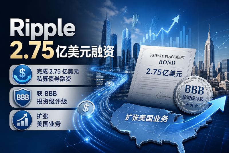 Ripple 完成 2.75 亿美元私募债券融资,获投资级评级以扩张美国业务-指挥使社区 - 真实线索、热点议题与深度观察