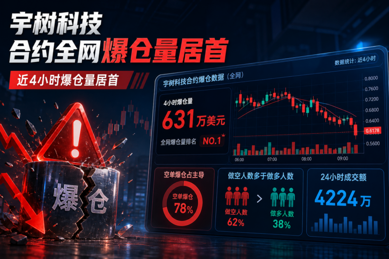 近 4 小时宇树科技合约全网爆仓量居首-指挥使社区 - 真实线索、热点议题与深度观察
