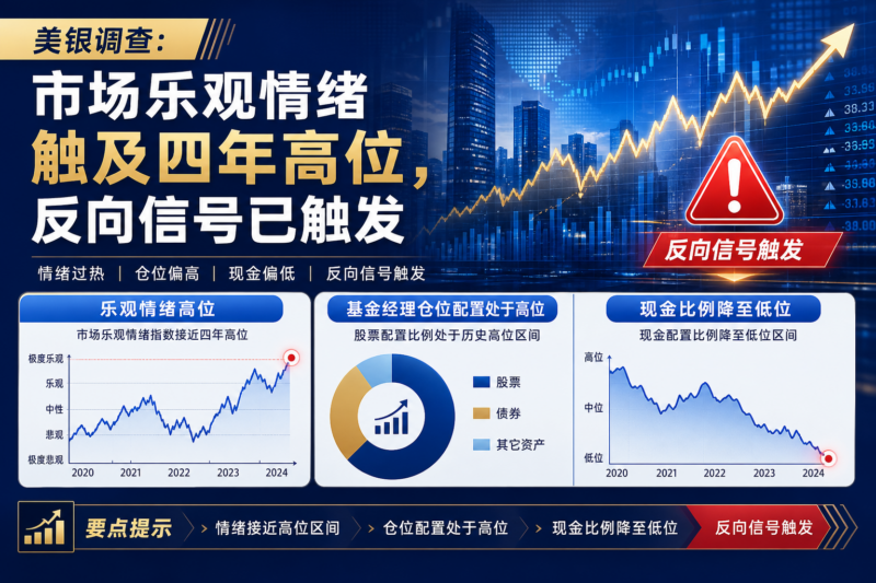 美银调查:市场乐观情绪触及四年高位,反向信号已触发-指挥使社区 - 真实线索、热点议题与深度观察