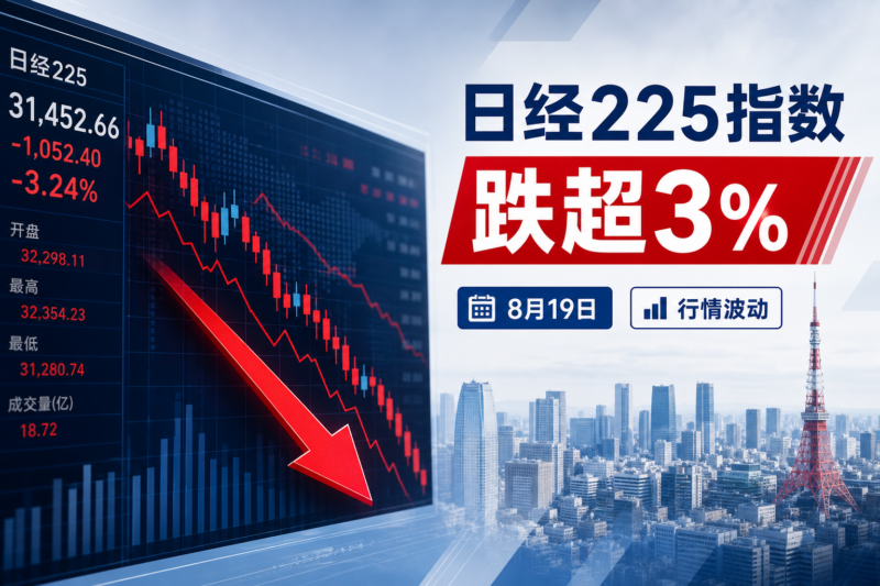 日经 225 指数跌超 3%-指挥使社区 - 真实线索、热点议题与深度观察