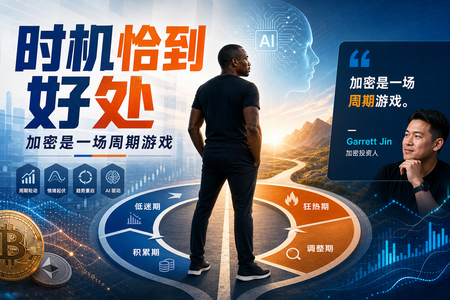 Garrett Jin 评 Arthur Hayes 再出山:时机恰到好处,加密是一场周期游戏