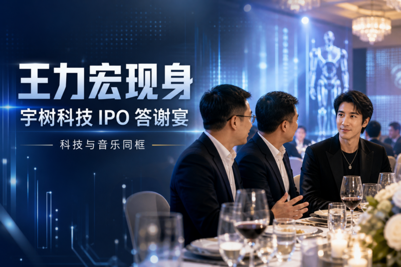 王力宏现身宇树科技 IPO 答谢宴-指挥使社区 - 真实线索、热点议题与深度观察