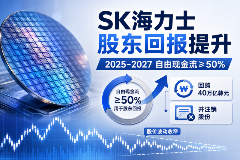 SK海力士:2025 至 2027 年自由现金流至少 50% 将用于股东回报-指挥使社区 - 真实线索、热点议题与深度观察
