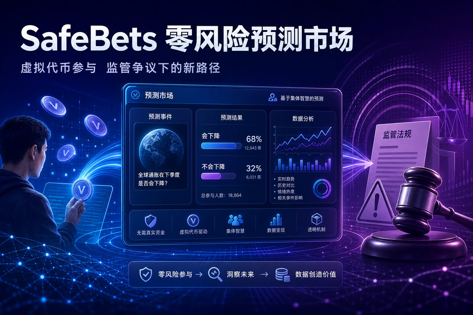 SafeBets 推出“零风险”预测市场,试图避开监管压力