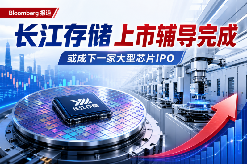 彭博社:长江存储完成上市辅导,或成中国下一家大型芯片 IPO 企业-指挥使社区 - 真实线索、热点议题与深度观察