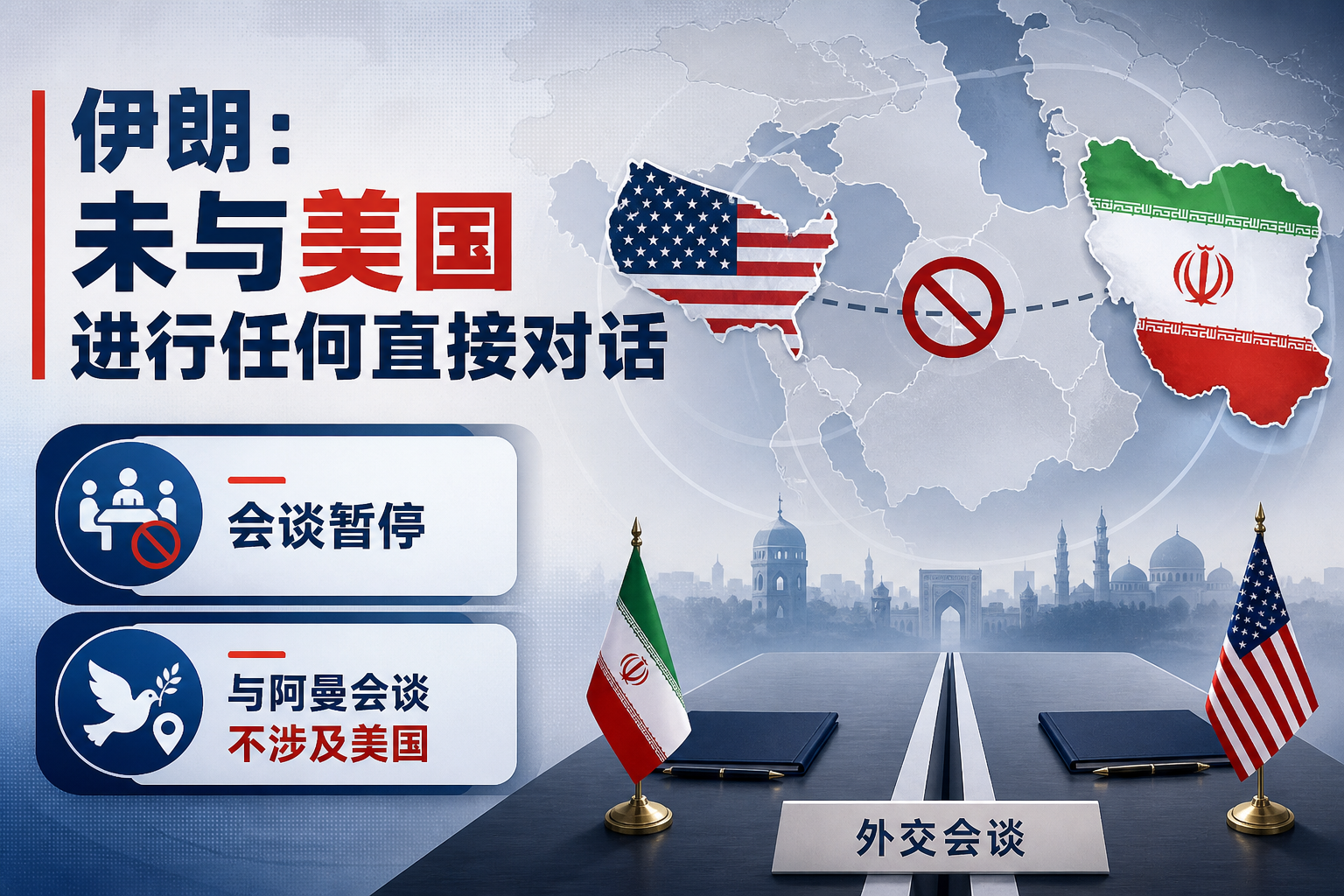 伊朗:未与美国进行任何直接对话