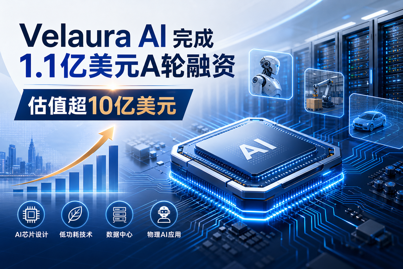 Velaura AI 完成 1.1 亿美元 A 轮融资