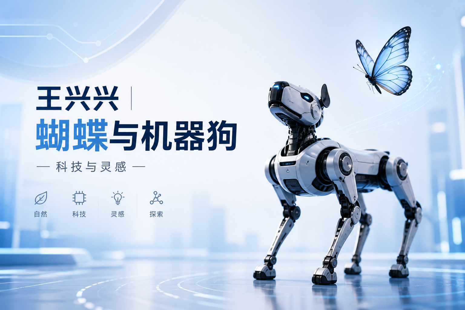 王兴兴，一只蝴蝶与机器狗