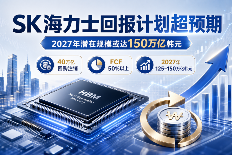 SK海力士股东回报计划超预期,2027年潜在规模或达150万亿韩元-指挥使社区 - 真实线索、热点议题与深度观察