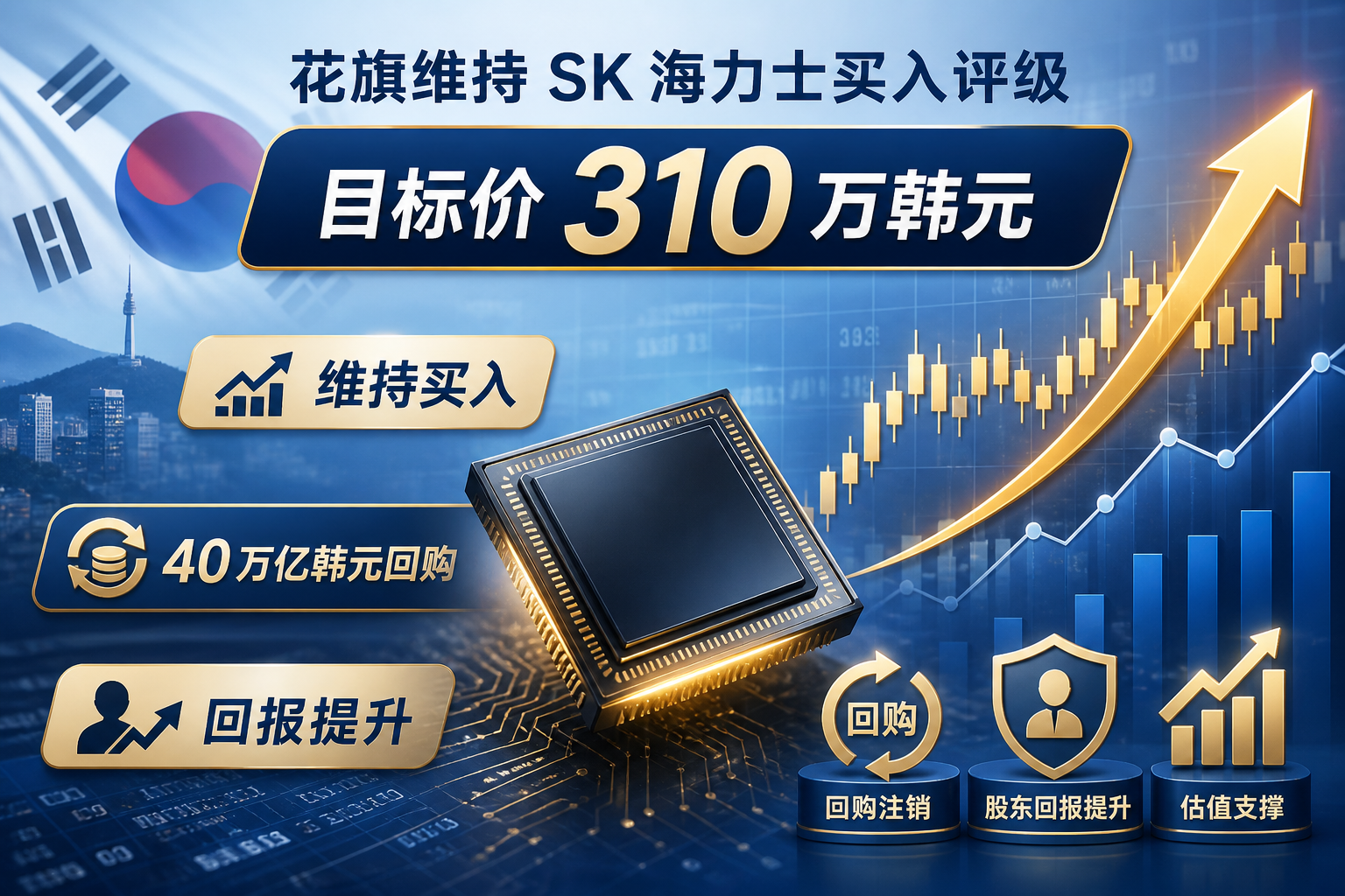 花旗维持 SK 海力士「买入」评级，目标价 310 万韩元