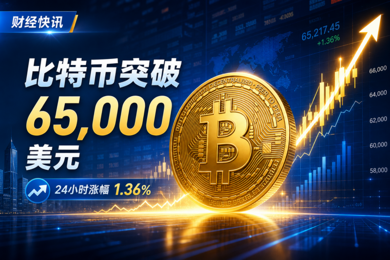 比特币突破 65,000 美元-指挥使社区 - 真实线索、热点议题与深度观察