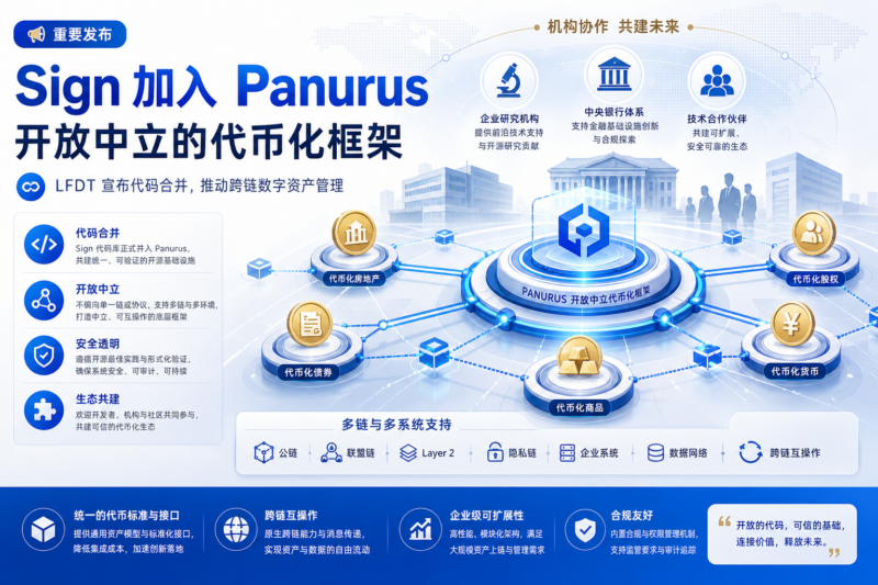Sign 与 IBM Research、法国央行加入 Panurus-指挥使社区 - 真实线索、热点议题与深度观察