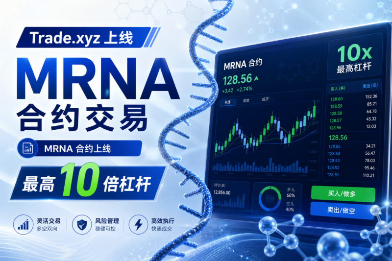 Trade.xyz 上线 MRNA 合约交易-指挥使社区 - 真实线索、热点议题与深度观察