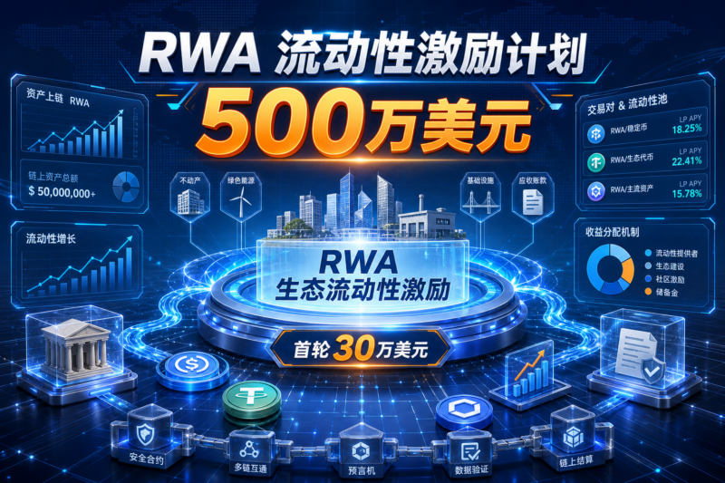 X Layer 推出 RWA 生态流动性激励计划,总规模达 500 万美元-指挥使社区 - 真实线索、热点议题与深度观察
