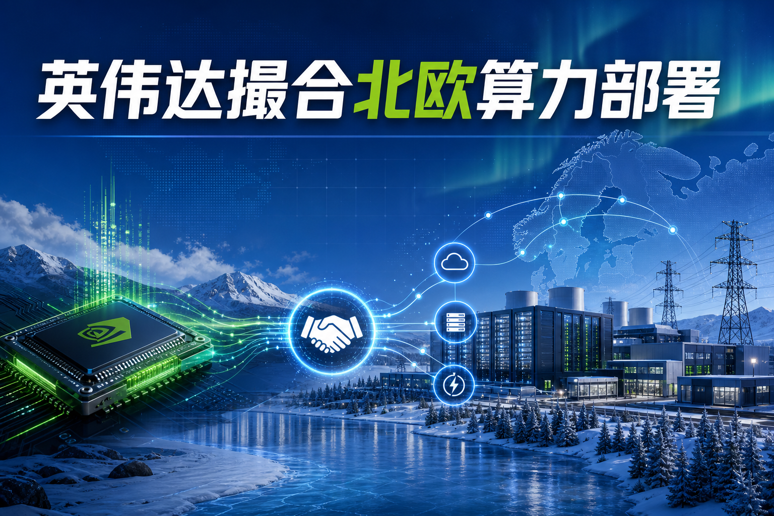 英伟达撮合 GPU 持有方与数据中心运营商,加速北欧 AI 算力部署