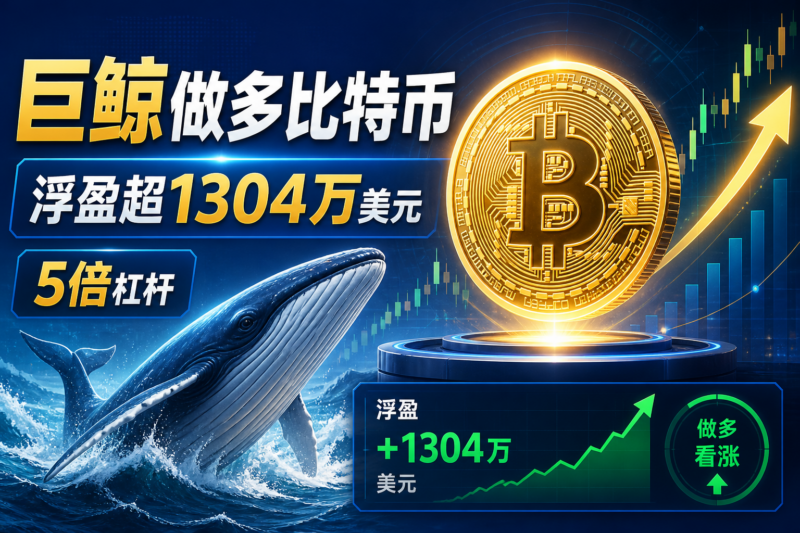 巨鲸「先定 10 个大目标」晒单做多比特币,浮盈超 1304 万美元-指挥使社区 - 真实线索、热点议题与深度观察