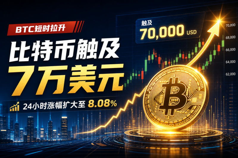 比特币短时拉升触及 7 万美元-指挥使社区 - 真实线索、热点议题与深度观察