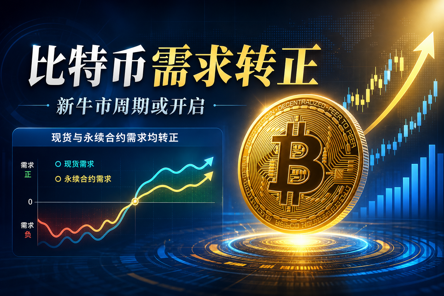 CryptoQuant 创始人：比特币需求首次转正，新牛市周期或已开启