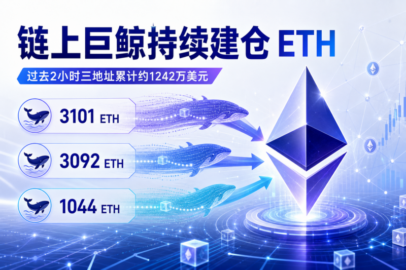 链上巨鲸持续建仓 ETH-指挥使社区 - 真实线索、热点议题与深度观察