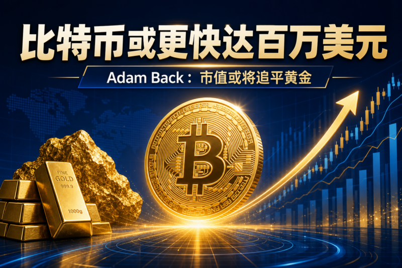 Adam Back:比特币达到 100 万美元或比市场预期更快-指挥使社区 - 真实线索、热点议题与深度观察