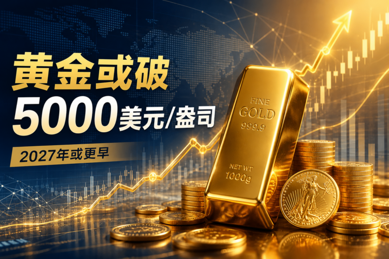摩根士丹利:预计 2027 年黄金价格将突破 5000 美元/盎司-指挥使社区 - 真实线索、热点议题与深度观察