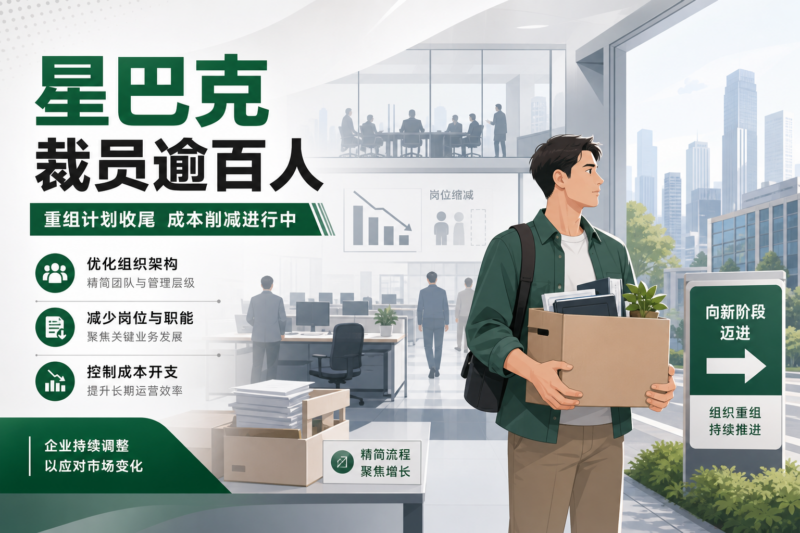 星巴克裁员逾百人,为重组计划收尾-指挥使社区 - 真实线索、热点议题与深度观察