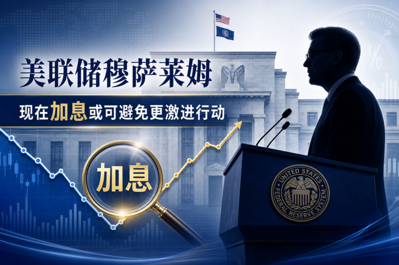 美联储穆萨莱姆：现在加息可能有助于避免未来采取更激进的行动-指挥使社区 - 真实线索、热点议题与深度观察
