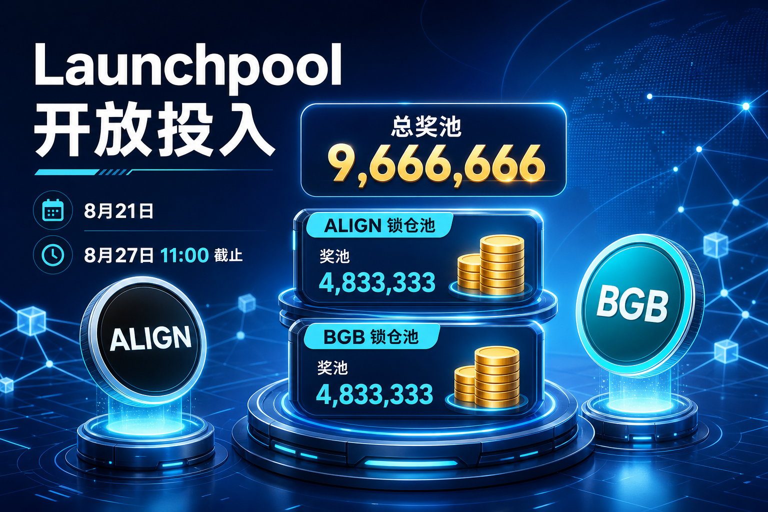 Bitget Launchpool 项目 ALIGN 开放投入