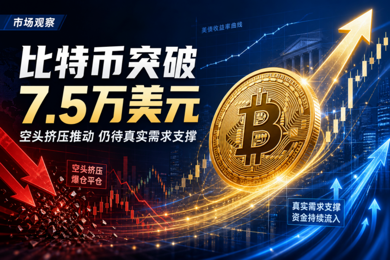 分析师：比特币本轮上涨由空头挤压推动，后续仍需真实需求支撑-指挥使社区 - 真实线索、热点议题与深度观察