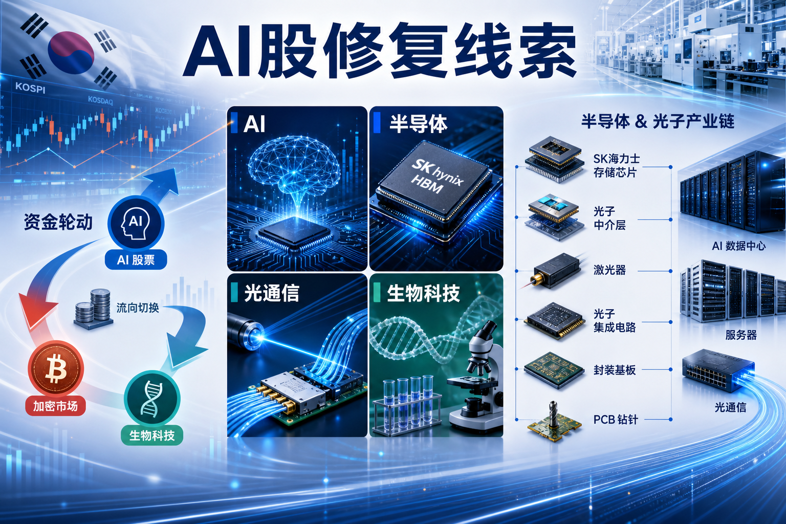 Serenity:杠杆交易者转向加密市场及生物科技,AI股票或将更快修复
