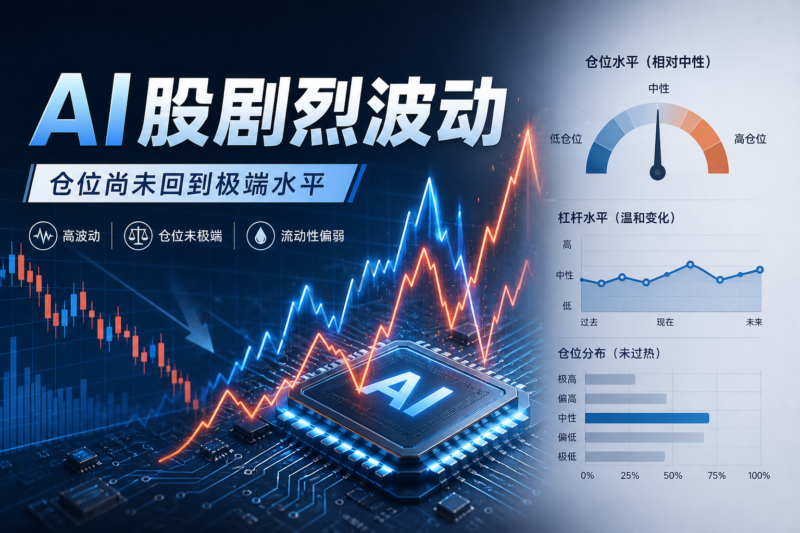 高盛:AI 股波动剧烈,但仓位尚未回到极端水平-指挥使社区 - 真实线索、热点议题与深度观察