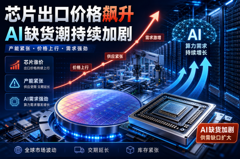 芯片出口价格飙升,AI 缺货潮仍在加剧-指挥使社区 - 真实线索、热点议题与深度观察