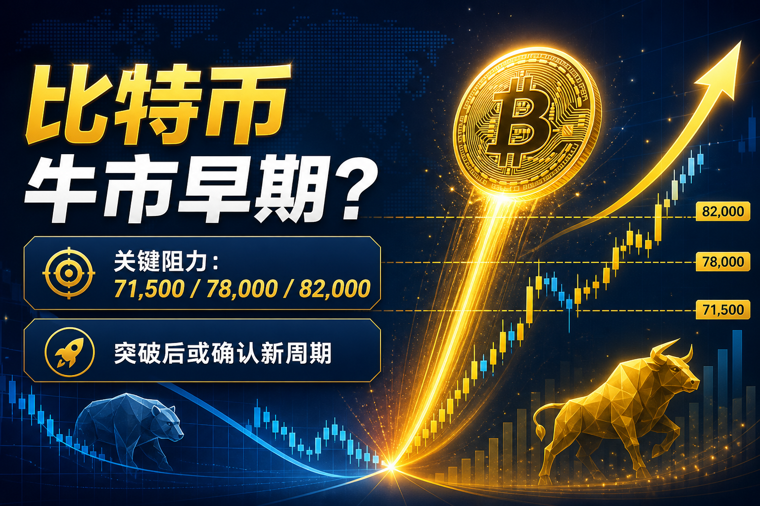 知名交易员：比特币熊市已结束，目前处于牛市早期阶段