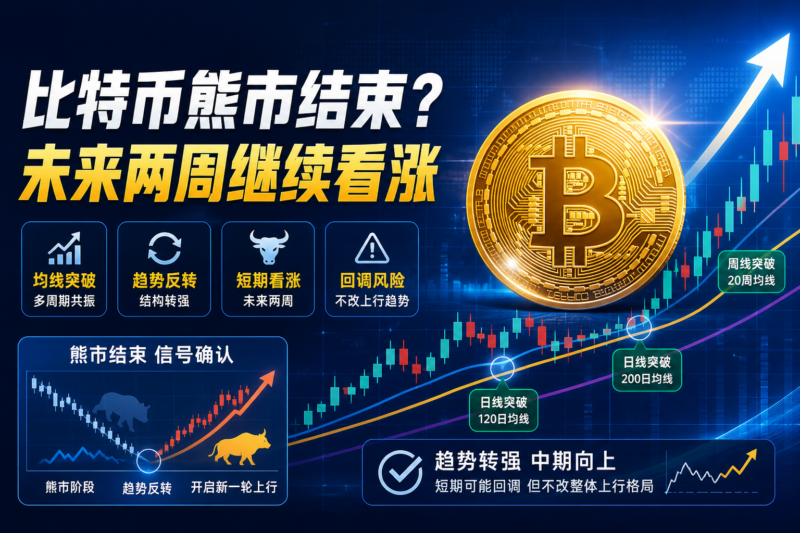 易理华:比特币熊市趋势已结束,未来两周继续看涨-指挥使社区 - 真实线索、热点议题与深度观察